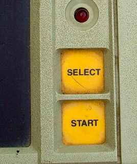 Atari 400 Start button